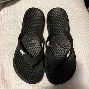 Nikes flip flops